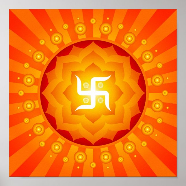 Spiritual Swastika Poster (Front)