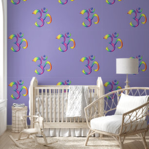 Spiritual Symbol - Buddhist sign Om or AUM 3 Wallpaper