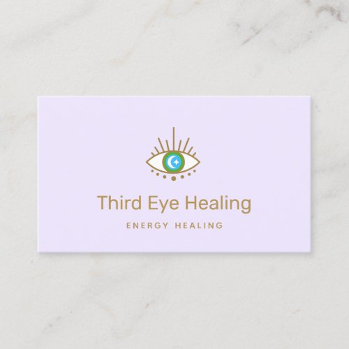 Spiritual Third Eye Lavender Business Card