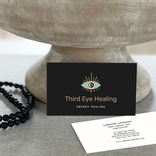 Spiritual Third Eye Logo Business Card