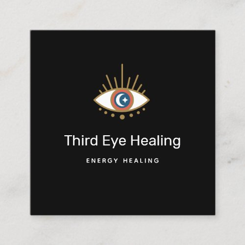 Spiritual Third Eye Logo Business Card