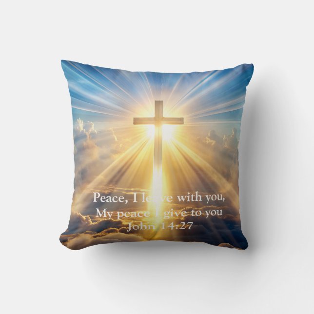Spiritual Throw Pillow (Front)
