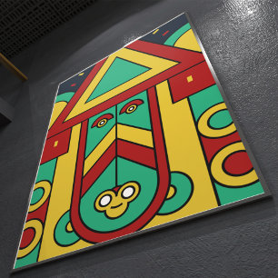 Spiritual Tiki Metal Print