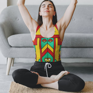 Spiritual tiki tank top