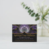 Spiritual Tree Holistic Business Cards (Standing Front)