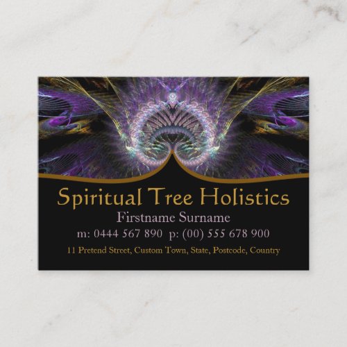 Spiritual Tree Holistic Business Cards