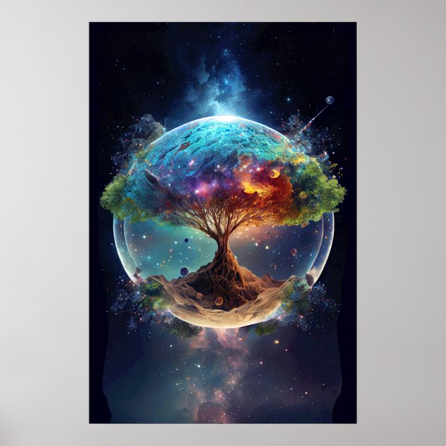 Spiritual Tree of Life Poster (Front)