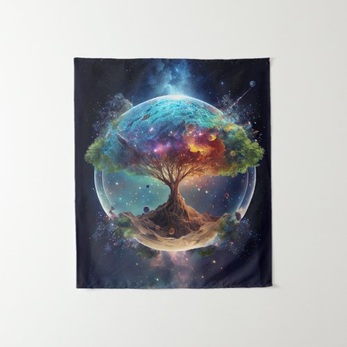 Spiritual Tree of Life Tapestry