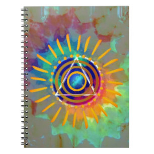Spiritual Tyedye Notebook