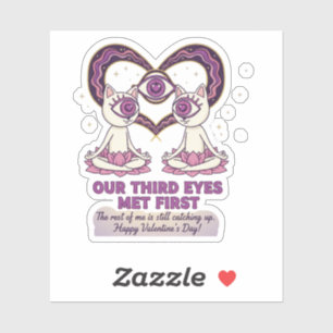 spiritual valentine's day sticker