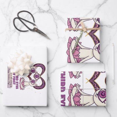 spiritual valentine's day wrapping paper sheets