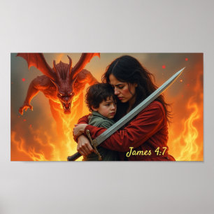 Spiritual Warfare Poster
