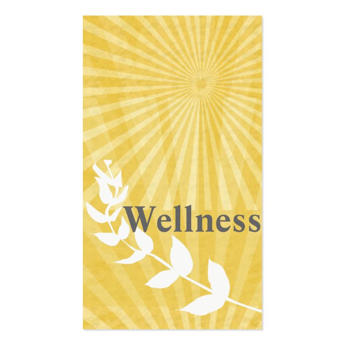 Spiritual   Wellness Business Card