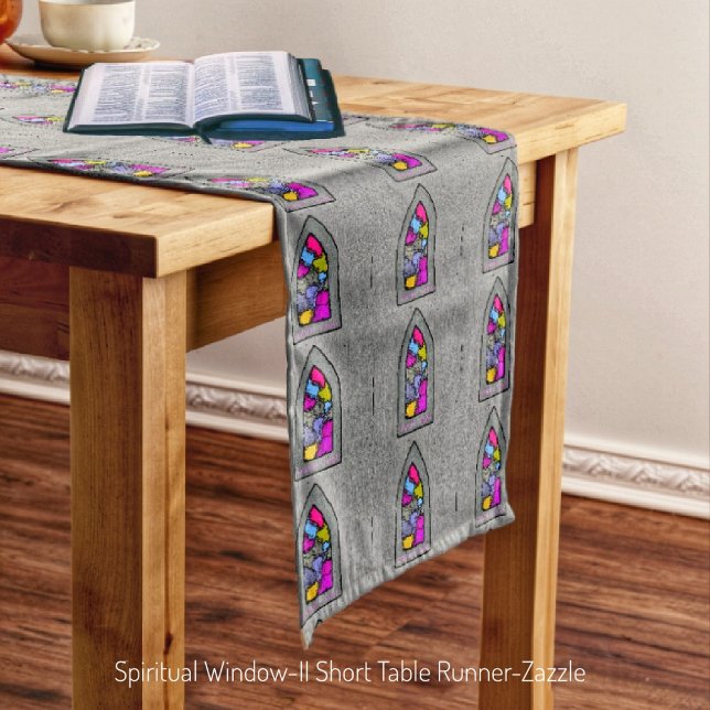 Spiritual Window-II Short Table Runner (Creator Uploaded)