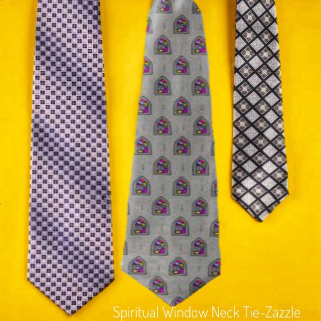Spiritual Window    Neck Tie (Creator Uploaded)
