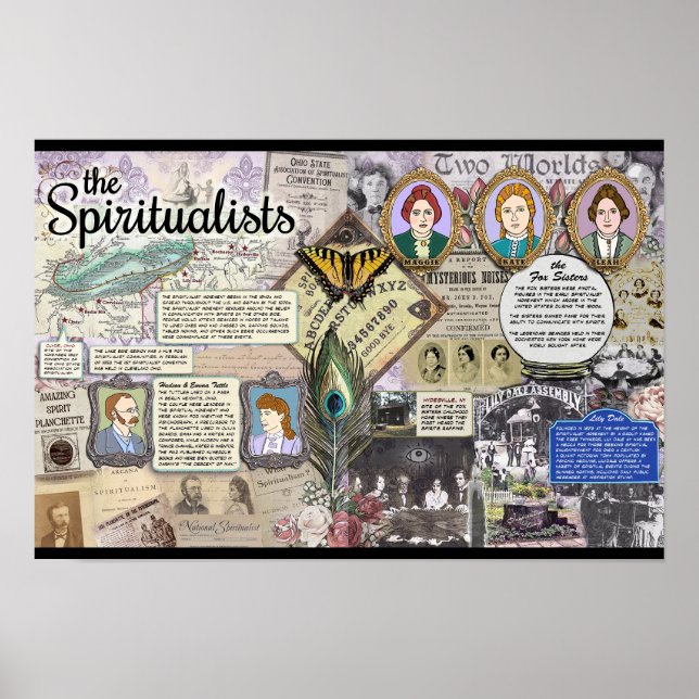 Spiritualists Poster Eerie Lake Erie Official Merc (Front)