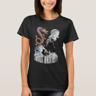 Spirituality Women Black T-Shirt