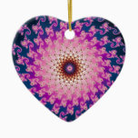 Spirograph Ceramic Ornament