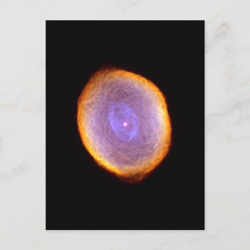 Spirograph Nebula Space Postcard