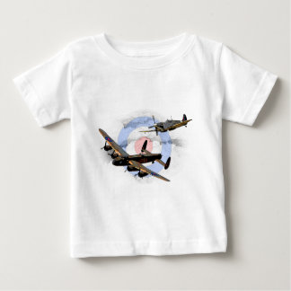 Spitfire and Lancaster Baby T-Shirt