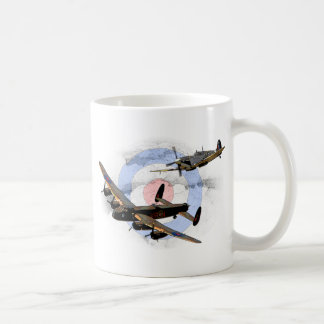 Spitfire and Lancaster Coffee Mug