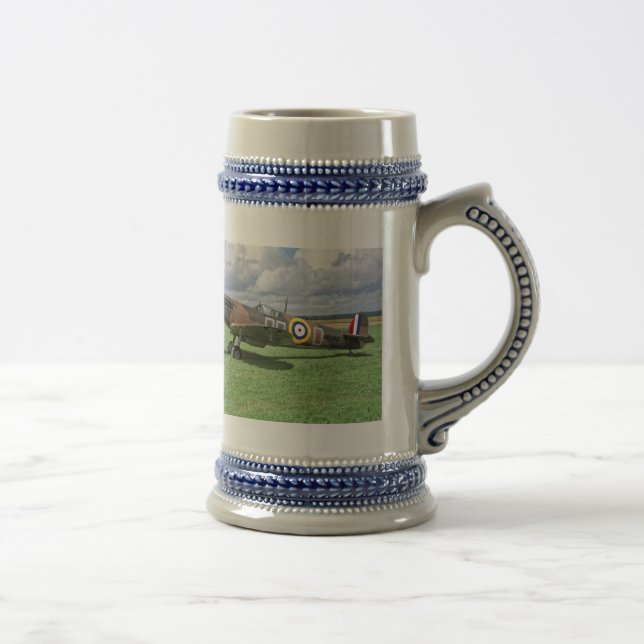 Spitfire AR213 Beer Stein (Right)