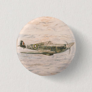 Spitfire Badge Button