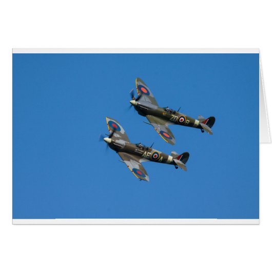 Spitfire Cards (Front Horizontal)