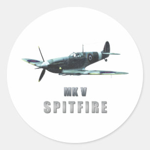 Spitfire Stickers | Zazzle
