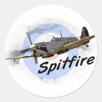 Spitfire Classic Round Sticker