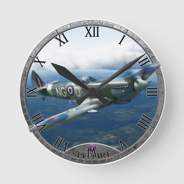 Spitfire Clock (Front)