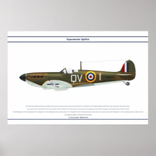 Spitfire GB 19 Sqn 1 Poster