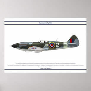 Spitfire GB 1 Sqn 1 Poster
