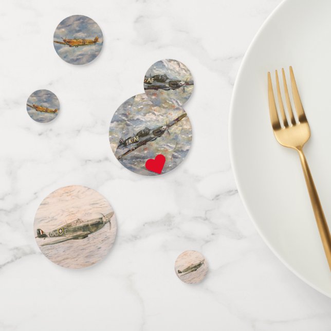 SPITFIRE & Hurricane Table Confetti (Group)