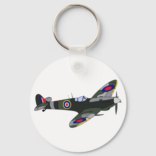 Spitfire Keychain (Front)