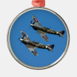 Spitfire Metal Ornament