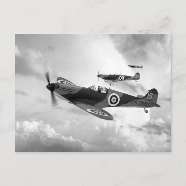 Spitfire Mk I Postcard (Front)