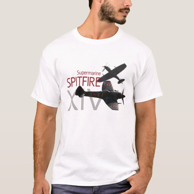 Spitfire mk XIV TFC tribute T-Shirt (Front)