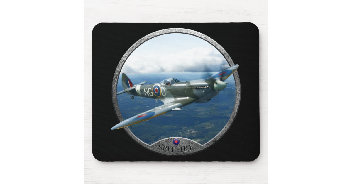 Spitfire Mouse Pad Zazzle