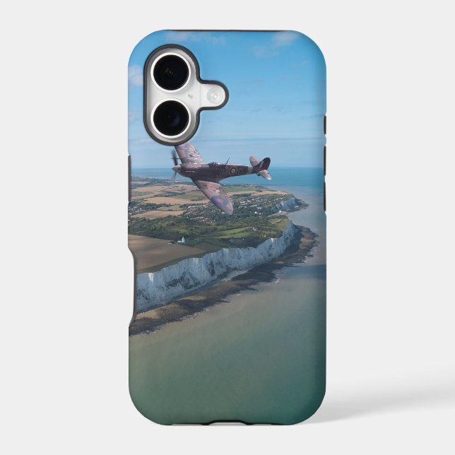 Spitfire over England Iphone Case (Back)