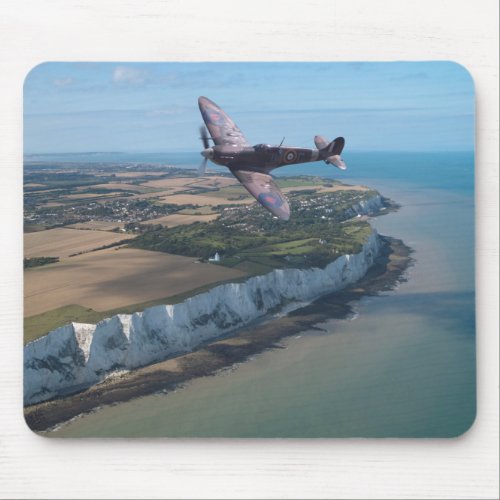 Spitfire over England Mouse Pad