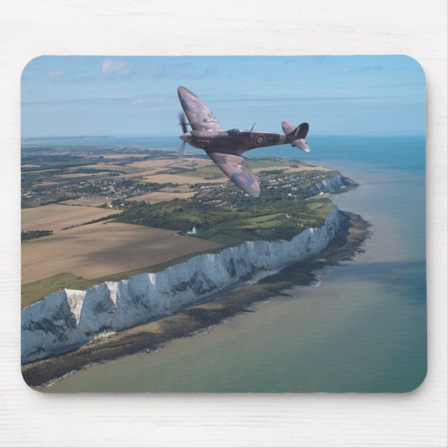 Spitfire over England Mouse Pad (Front)