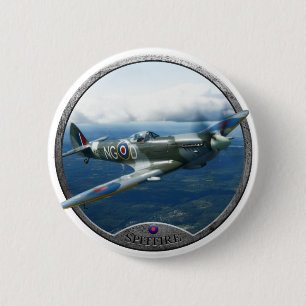 Spitfire Pinback Button