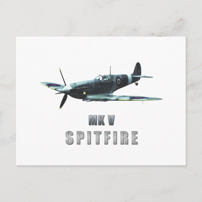 Spitfire Postcard (Front)