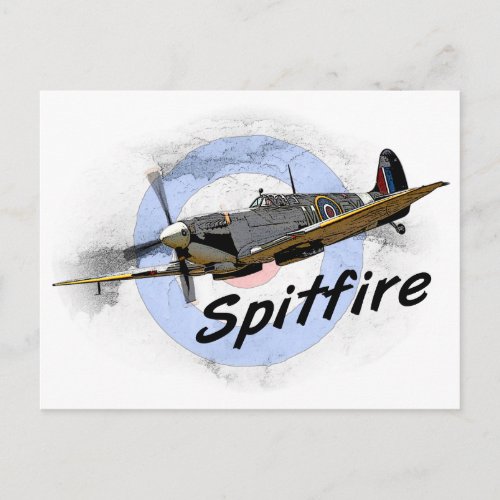 Spitfire Postcard