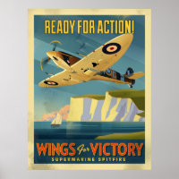 Spitfire Poster | Zazzle