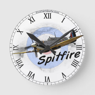 Spitfire Round Clock