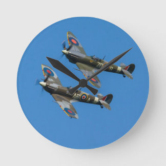 Spitfire Round Clock