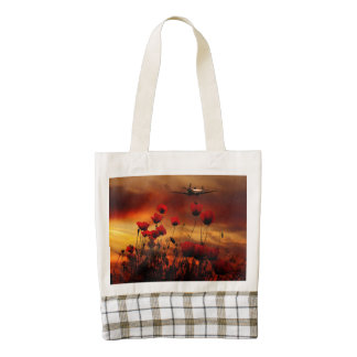 Spitfire Salute Zazzle HEART Tote Bag