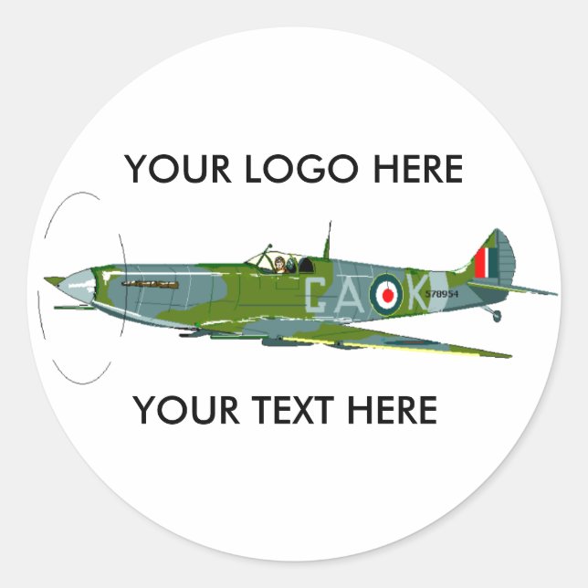 Spitfire Stickers (Front)